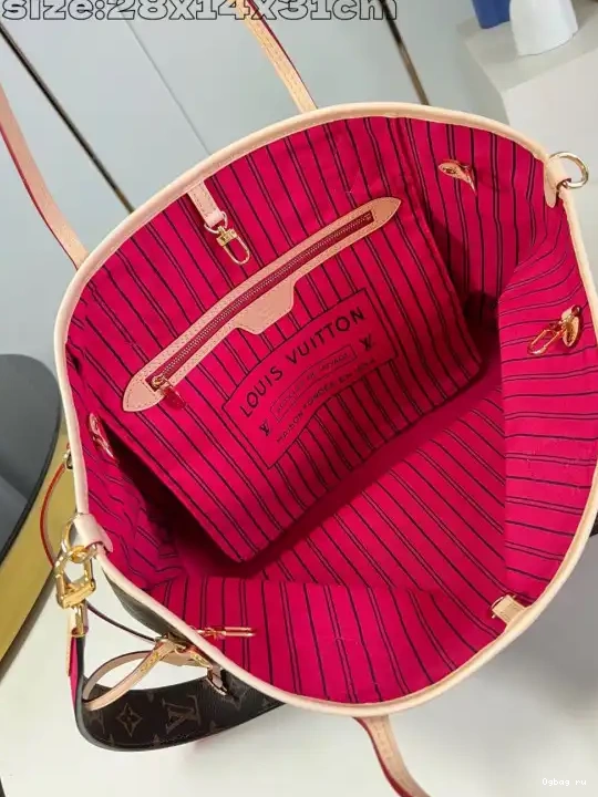 Louis Neverfull Out Inside Bandoulière Vuitton MM-31*28*14cm 0502